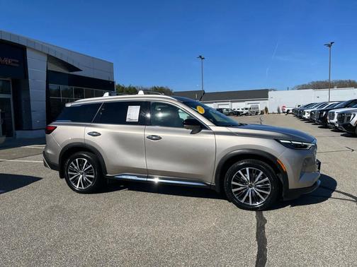 Warm Titanium 2023 INFINITI QX60 SENSORY