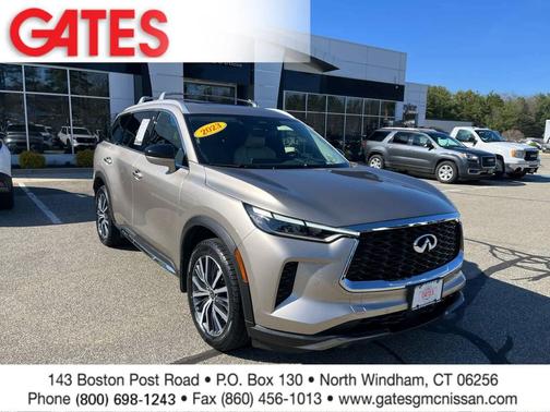 Warm Titanium 2023 INFINITI QX60 SENSORY