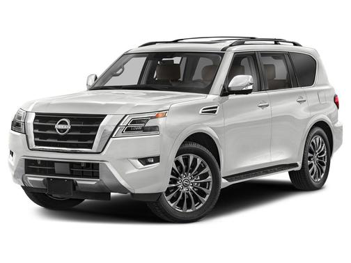 Aspen White Tricoat 2024 Nissan Armada Platinum 4WD
