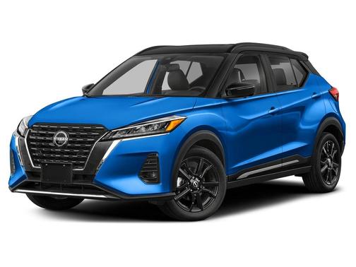 Electric Blue Metallic/Super Black 2023 Nissan Kicks SR