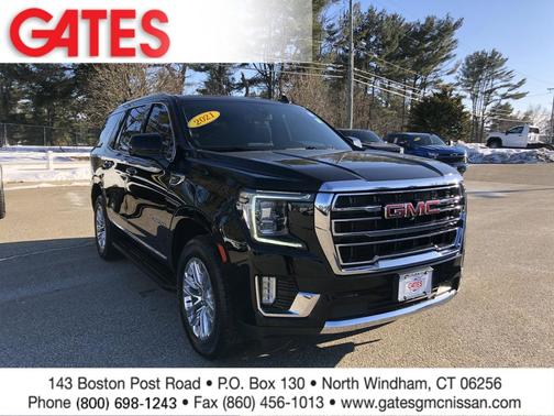 Onyx Black 2021 GMC Yukon SLT