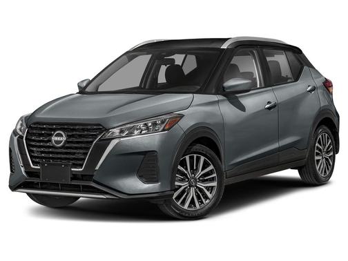 Gray/Super Black 2023 Nissan Kicks SV