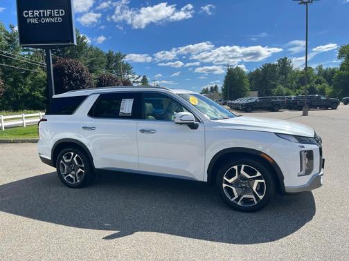 Hyper White 2024 Hyundai PALISADE Limited