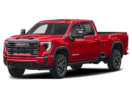 Volcanic Red Tintcoat 2026 GMC Sierra 3500 AT4
