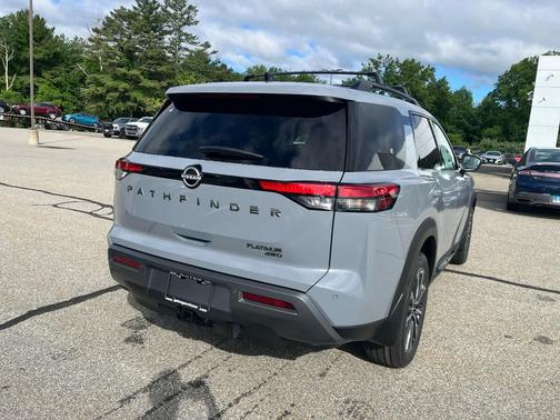 Boulder Gray Pearl 2026 Nissan Pathfinder Platinum