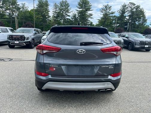 Coliseum Gray 2017 Hyundai TUCSON Limited