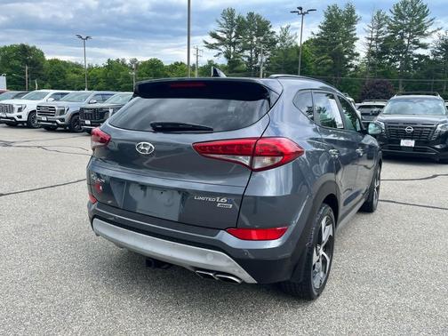 Coliseum Gray 2017 Hyundai TUCSON Limited