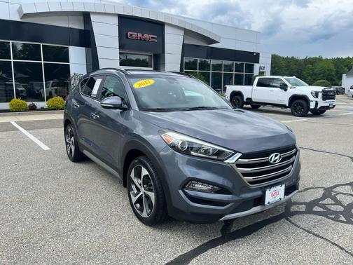 Coliseum Gray 2017 Hyundai TUCSON Limited