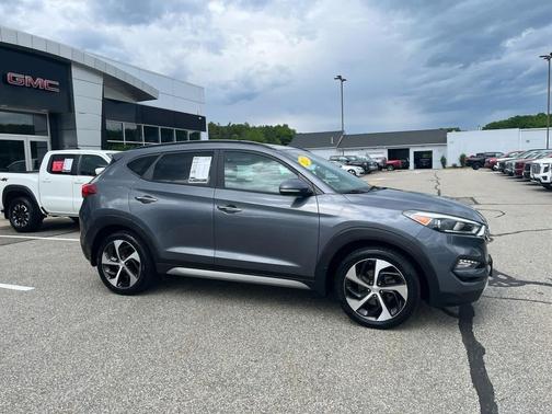 Coliseum Gray 2017 Hyundai TUCSON Limited