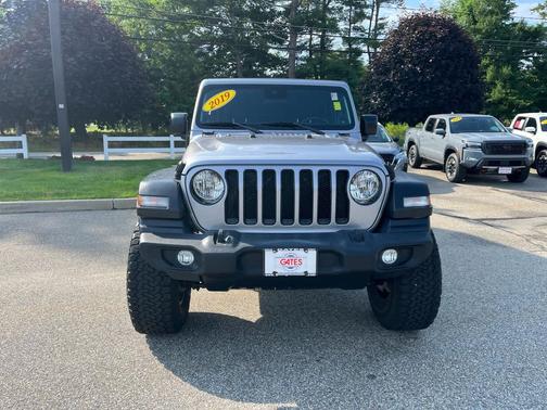 Billet Silver Metallic Clearcoat 2019 Jeep Wrangler Unlimited Sport Altitude