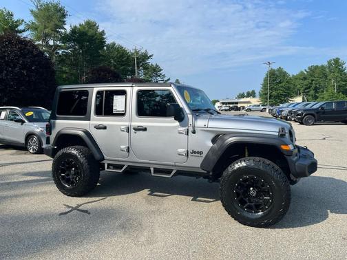 Billet Silver Metallic Clearcoat 2019 Jeep Wrangler Unlimited Sport Altitude