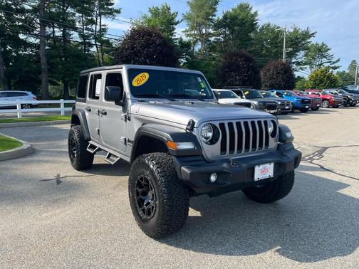Billet Silver Metallic Clearcoat 2019 Jeep Wrangler Unlimited Sport Altitude