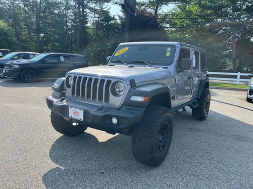 Billet Silver Metallic Clearcoat 2019 Jeep Wrangler Unlimited Sport Altitude