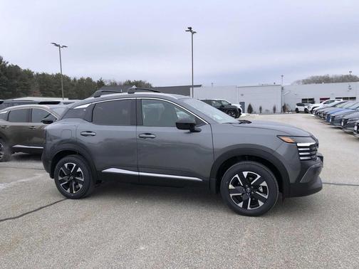 Gun Metallic 2026 Nissan Kicks SV