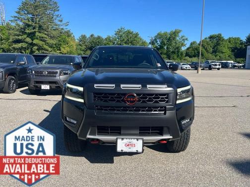 Super Black 2026 Nissan Frontier PRO-4X