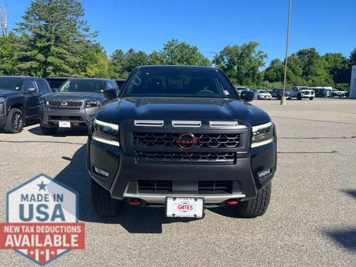 Super Black 2026 Nissan Frontier PRO-4X