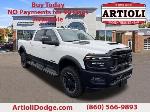 Bright White Clearcoat 2026 RAM 2500 Rebel/Power Wagon