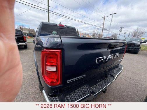 Blue Metallic 2026 RAM 1500 Big Horn/Lone Star