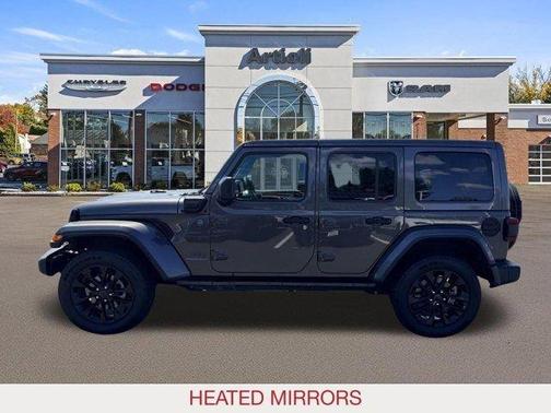 Granite Crystal Clearcoat Metallic 2025 Jeep Wrangler 4xe Sahara