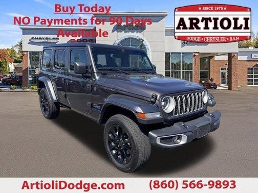 Granite Crystal Clearcoat Metallic 2025 Jeep Wrangler 4xe Sahara