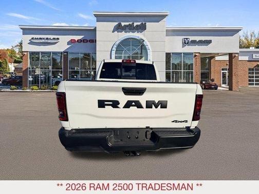 Bright White Clearcoat 2026 RAM 2500 Tradesman