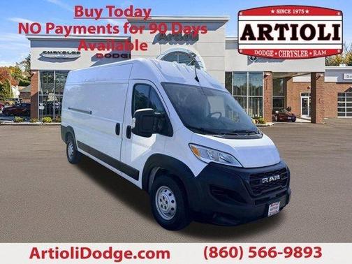 Bright White Clearcoat 2023 RAM ProMaster 2500 High Roof
