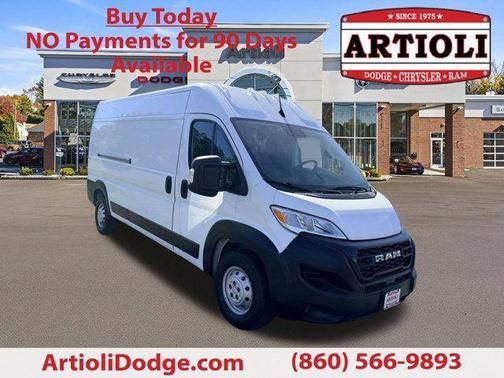 Bright White Clearcoat 2023 RAM ProMaster 2500 High Roof