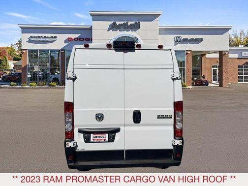 Bright White Clearcoat 2023 RAM ProMaster 2500 High Roof