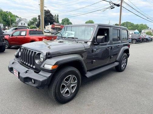 Granite Crystal Clearcoat Metallic 2022 Jeep Wrangler Unlimited Sport