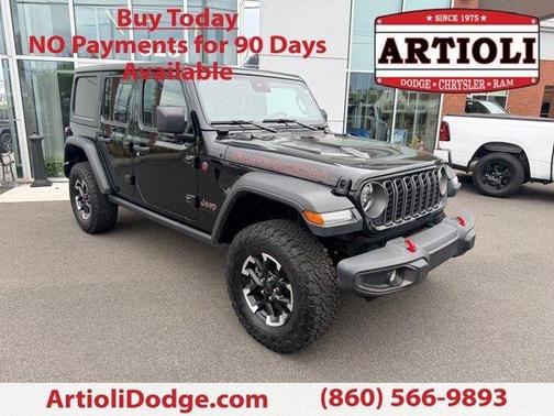 Black Clearcoat 2025 Jeep Wrangler Rubicon