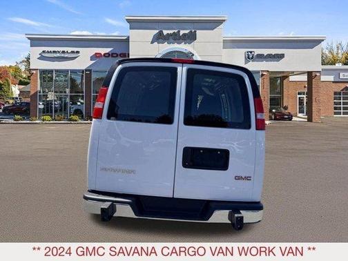 Summit White 2024 GMC Savana 2500 Work Van