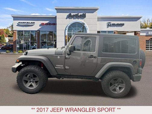 Granite Crystal Clearcoat Metallic 2017 Jeep Wrangler Sport