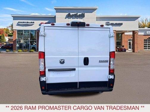 Bright White Clearcoat 2026 RAM ProMaster 1500 Low Roof