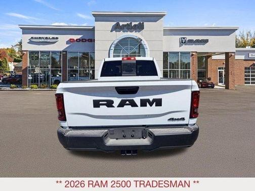 Bright White Clearcoat 2026 RAM 2500 Tradesman