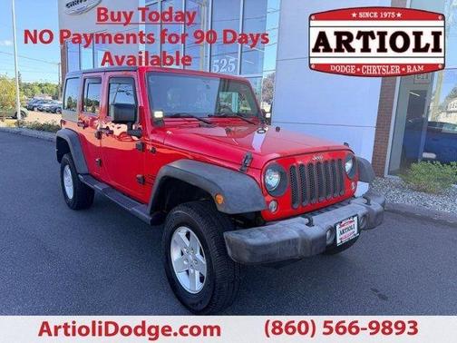 Firecracker Red Clearcoat 2017 Jeep Wrangler Unlimited Sport