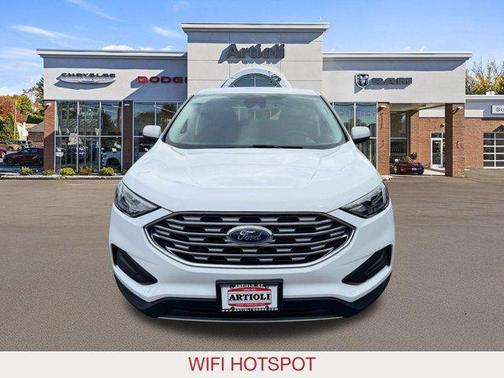 Oxford White 2022 Ford Edge SEL