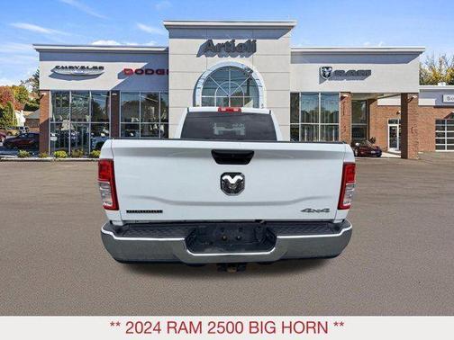 Bright White Clearcoat 2024 RAM 2500 Big Horn