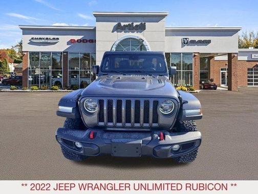 Granite Crystal Clearcoat Metallic 2022 Jeep Wrangler Unlimited Rubicon