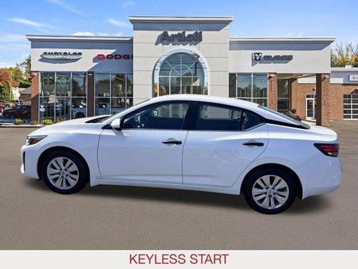 Cloud White 2024 Nissan Sentra S