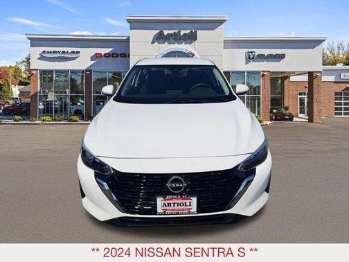 Cloud White 2024 Nissan Sentra S