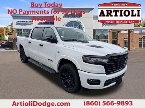 Bright White Clearcoat 2026 RAM 1500 Laramie