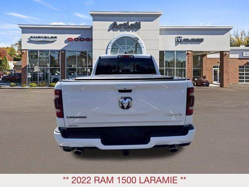 Bright White Clearcoat 2022 RAM 1500 Laramie