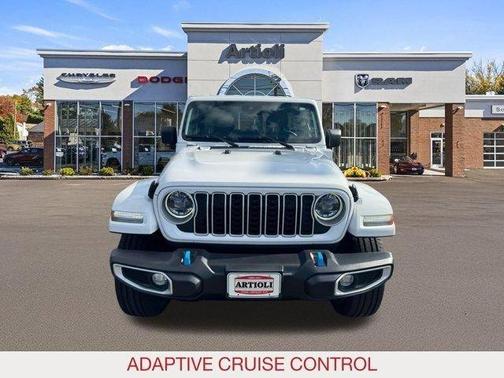Bright White Clearcoat 2024 Jeep Wrangler 4xe Sahara