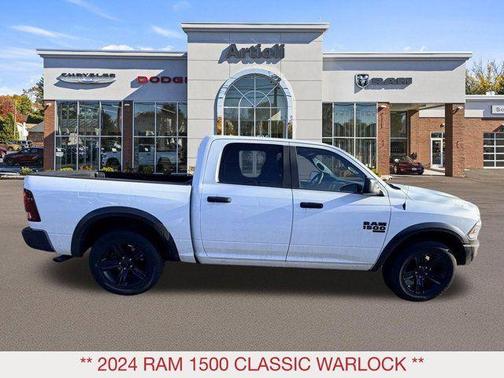 Bright White Clearcoat 2024 RAM 1500 Classic SLT