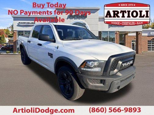 Bright White Clearcoat 2024 RAM 1500 Classic SLT