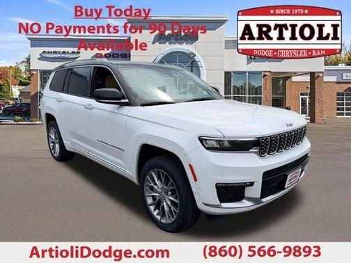 Bright White Clearcoat 2022 Jeep Grand Cherokee L Summit