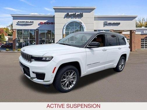 Bright White Clearcoat 2022 Jeep Grand Cherokee L Summit