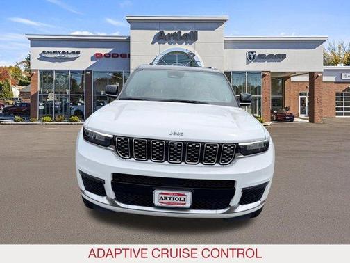 Bright White Clearcoat 2022 Jeep Grand Cherokee L Summit