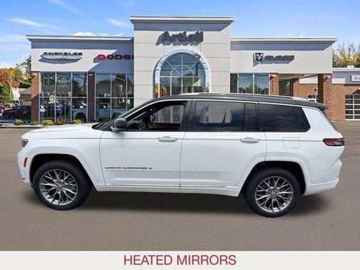 Bright White Clearcoat 2022 Jeep Grand Cherokee L Summit