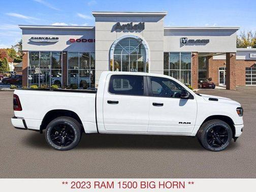 Bright White Clearcoat 2023 RAM 1500 Big Horn